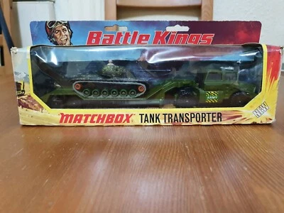 Vintage Matchbox Battle Kings K-106 Tank Transporter 1974(Pre-owned) - Image 1 of 4