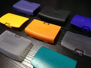 Cubierta de batería de repuesto para Nintendo Gameboy ADVANCE GBA varios colores - Imagen 1 de 5