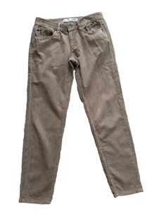 Corduroy Trousers size 10 W30 x L28 Brown Slim - Picture 1 of 2