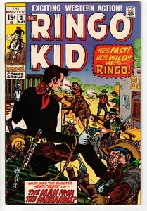 RINGO KID #3 1970 ROMITA ART MARVEL BRONZE AGE NICE! - Picture 1 of 2