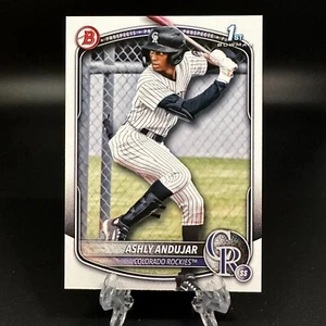 2025 Bowman Prospect 1st Ashly Andujar #BP-20 Colorado Rockies - Picture 1 of 2