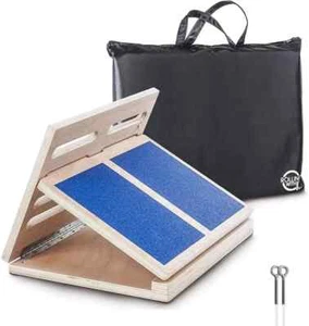 Professional Slant Board for Calf Stretching - Adjustable Wooden Incline Board - Picture 1 of 7