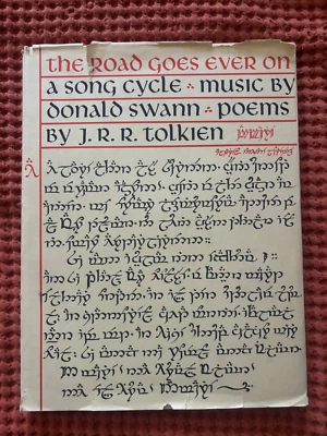 The Road Goes Ever On, Music Donald Swann, Poems J.R.R. Tolkien, 1st Ed Foto 1 de 2