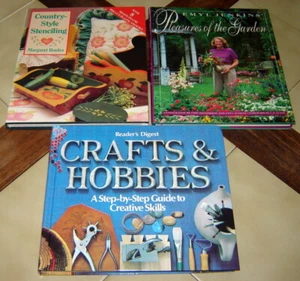Lote (3) Libros de ARTESANÍA CREATIVA - Hogar y Jardín, Plantillas de Estilo Campesino - Imagen 1 de 4