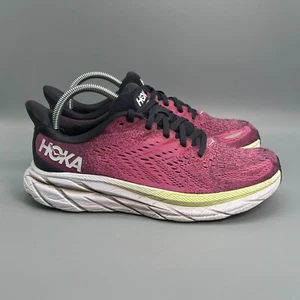 Scarpe da ginnastica Hoka One One Clifton 8 donna 8,5 rosa sneakers basse stringate - Foto 1 di 10