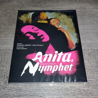 Anita Swedish Nymphet (1973) Blu-ray Vinegar Syndrome OOP Slipcover - Sealed NEW - Image 1 of 2