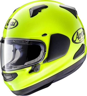Arai Signet-X - Snell 2020 Fluorescent Yellow Helmet size Small - Image 1 of 2
