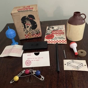 Vintage Chex Magic Kit Squarecrow Chex Cereal Premium OriginalBox 1967 - Picture 1 of 11