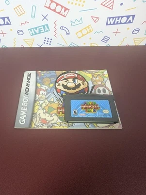 Mario Pinball Land (Nintendo Game Boy Advance GBA) Cartucho y Manual Foto 1 de 4