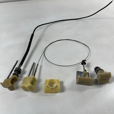 1940 Buick приборной панели детали зажигалка вентиляционные тяги ободки d4 - Изображение 1 из 4