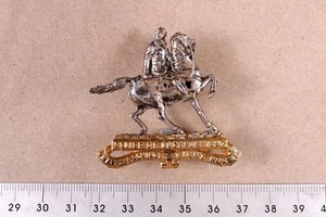 BRITISH ARMY Relief of Lucknow 1857 United Provinces Light Horse CAP BADGE - Picture 1 of 2