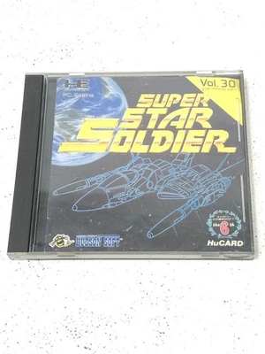 PC Engine HuCARD Super Star Soldier Game Cartridge Hudson w/Case Soft Tested 41 - Image 1 of 4
