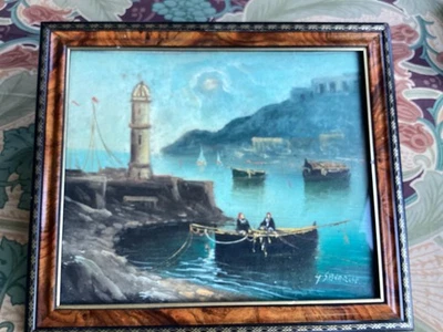 Signiertes Ölgemälde.Signiert - Bild 1 von 4