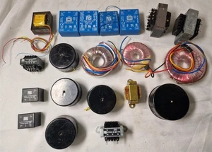 Vintage transformers some new old stock JOBLOT ELECTRONIC COMPONENTS PARTS - Picture 1 of 12