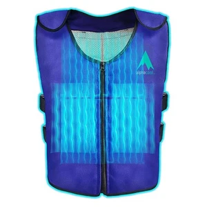 AlphaCool Arctic Cooling Ice Vest with Self-Fill Reusable Ice Packs One Size - Picture 1 of 4