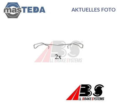 1678Q ZUBEHÖR-SATZ BREMSBELÄGE VORNE ABS FÜR SKODA OCTAVIA II,SUPERB II - Image 1 of 4