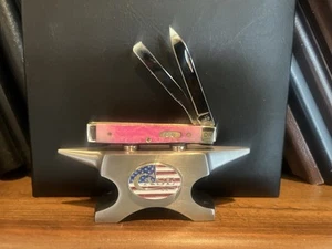 Case XX Lady Shepperd Hill Sold Out Bubba Gum Pink Bone Standard Jig Baby Doc DR - Picture 1 of 11