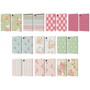 HEAD CASE DESIGNS FRENCH COUNTRY PATTERNS LEATHER BOOK CASE FOR APPLE iPAD - Picture 1 of 16