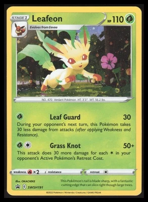 Leafeon - SWSH191 Promo SWSH: Sword & Shield Promo Cards SWSH191 NM - Image 1 of 2