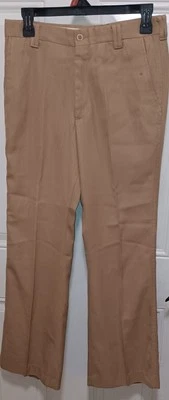 Calça social feminina vintage rara Wildfire por Levis Panatela estilo cáqui - Imagem 1 de 4