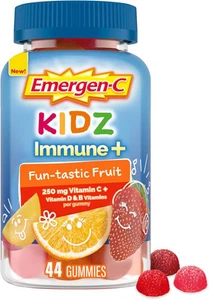 Emergen-C Kidz Immune+ Dietary Supplement with Vitamin C, B Vitamins, Fruit... - Picture 1 of 1