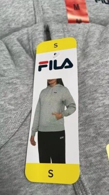 FILA Women’s Hoodie Oversize Style Sweater-Grey Color - Image 1 of 3