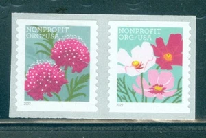 US 5664-5665 Butterfly Garden, Non Profit 2022 Pair, Mint NH - Picture 1 of 1