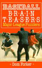 Baseball Brain Teasers Major League Puzzlers by Dom Forker: Used