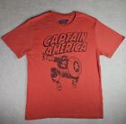 Captain America Old Navy Collectabilitees Men's Size Large Red Short Sleeve
