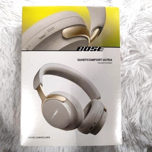BOSE QuietComfort Ultra Noise Canceling Headphones Spatial Audio Sandstone New - Picture 1 of 7