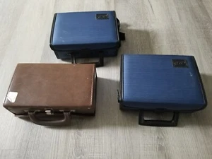 Vintage BMI Cassette Tape Holder Aktentasche Tragetasche 30 Slice - Bild 1 von 3