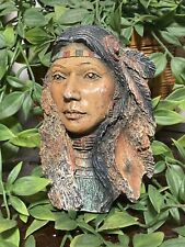 VTG Native American “Pocahontas” Sculpture 