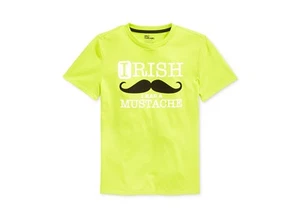 Epic Threads Boys Graphic Tee Shirt Irish I Had A Mustache T-Shirt Size XL - Picture 1 of 1