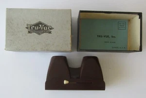 Tru-Vue 3-D Film Strip Viewer / Stereoscope Brown Color New in Box - Picture 1 of 6