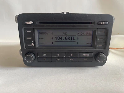 VW RCD 300 Autoradio CD Radio 1K0035186J + CODE - Bild 1 von 4