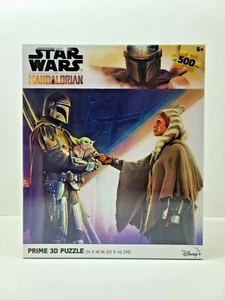 Star Wars - The Mandalorian Prime 3D Puzzle - 500 Pieces - Mando Grogu Ashoka - Picture 1 of 4