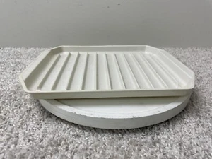 Nordic Ware Compact Bacon Rack Durable High Density Plastic Made in USA White - Picture 1 of 12