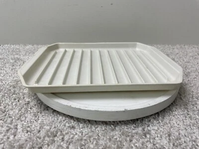 Nordic Ware Compact Bacon Rack Durable High Density Plastic Made in USA White - Image 1 of 4
