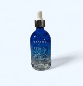 Spa Life siero notte rivitalizzante al retinolo (capsule perle bianche) 3,7 oz NUOVO - Foto 1 di 3