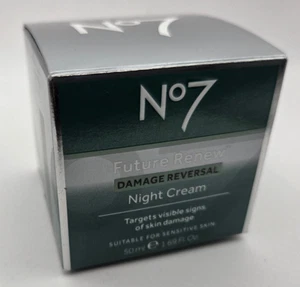 No7 Skincare Future Renew Damage Reversal Night Cream 50ml - Picture 1 of 2