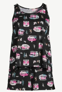 Women's Tank Top And Shorts/Pajama Set/Casual Wear/Lounge Wear/Size 3XL/ - Picture 1 of 17