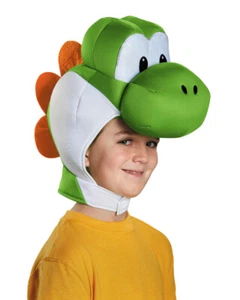 Yoshi Headpiece Child Boys Nintendo Mario Brothers Costume Accessory - Picture 1 of 1