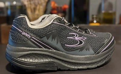 Zapatos deportivos GDefy Gravity Defyer Mighty Walk para mujer talla 8,5 negros morados Foto 1 de 4