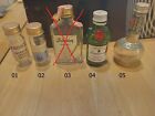 Lot - Your Choice, Any 10 - 1/10 Pint Glass Miniature Bottles - Empty