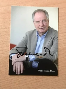 Friedrich von Thun Autogrammkarte orig signiert SCHAUSPIELER COMEDY TV #6015 - Bild 1 von 1