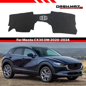 For Mazda CX30 DM 2020-2024 Front Black Non-Slip Dash Dashboard Mat Cover - Picture 1 of 6