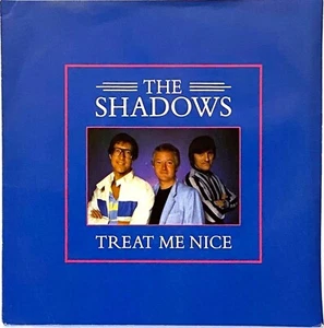 THE SHADOWS 7" Treat Me Nice + Spot The Ball" 1982 UK Single Polydor POSP 439 - Bild 1 von 4
