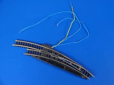 MARKLIN Z - 8567 / 8568 - curved electric turnout left - mini-club (38)/ EXC - Image 1 of 2
