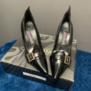 Women's Phantasma Witch Heels Size 7 Black - Picture 1 of 6
