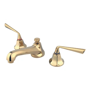Kingston Brass  KS4462ZL Widespread bathroom Faucet, Polished Brass - Picture 1 of 6